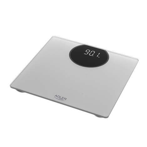 Adler | Bathroom scale | AD 8175 | Maximum weight (capacity) 180 kg | Accuracy 100 g | Silver - 2